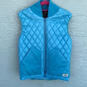 Urban Outfitters CPO Provisions Utility Puffer Vest Quilted Zip Sz XS